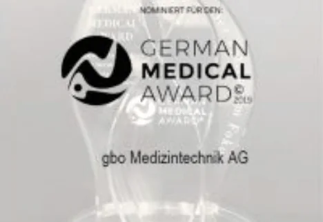Presseausschnitt zur Auszeichnung beim German Medical Award 2019