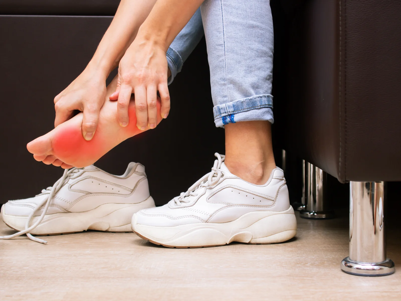 Brennende Füße als Symptom einer Polyneuropathie