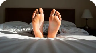 Taubheitsgefühl an den Füßen: Polyneuropathie-Symptome im Fußbereich